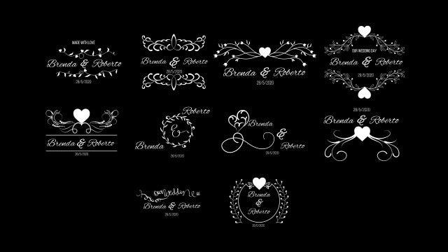 Wedding Titles: Premiere Pro Templates