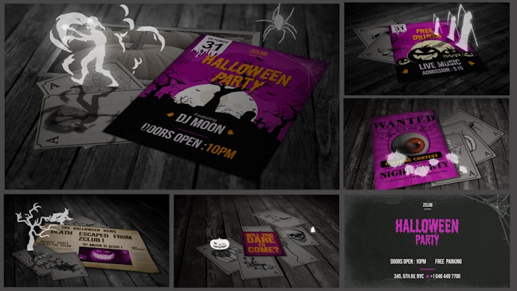 Free After Effects Horror Templates