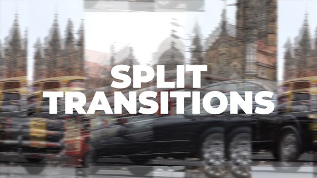 Split Transitions: Premiere Pro Presets
