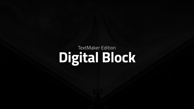 Titles Animator - Digital Block: After Effects Templates
