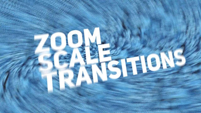 Scale Zoom Transitions: Final Cut Pro Templates
