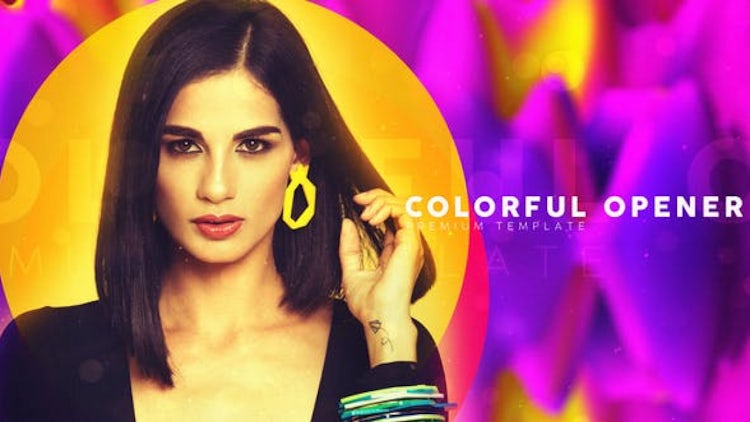 Colorful Opener: After Effects Templates