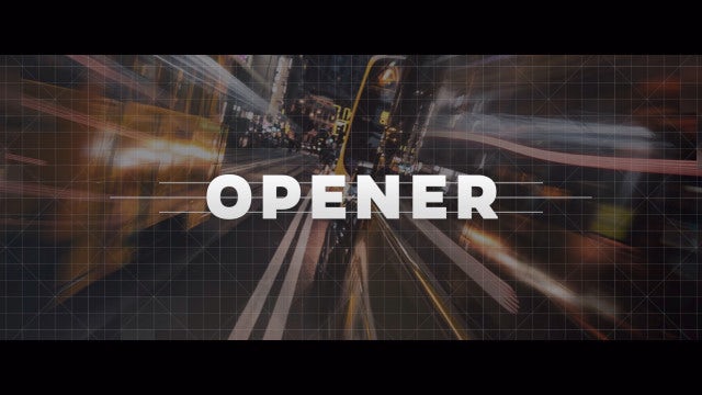 Logo Reveal - Strips Opener: Final Cut Pro Templates