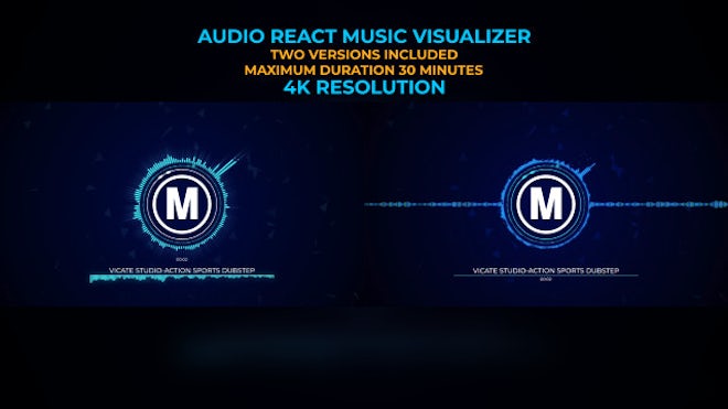 audio react after effects template download