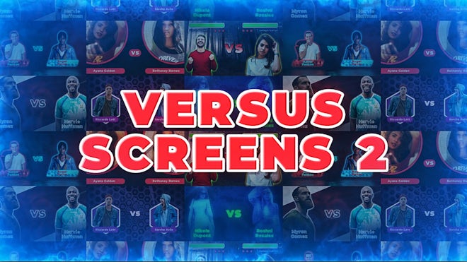 Vs Versus Screens V 3 4k After Effects Templates Motion Array