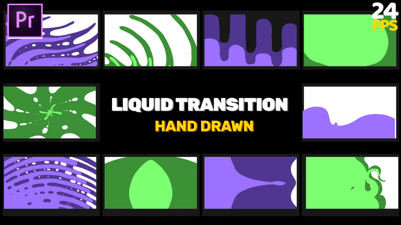 Liquid Transition Pack - Motion Graphics Templates | Motion Array