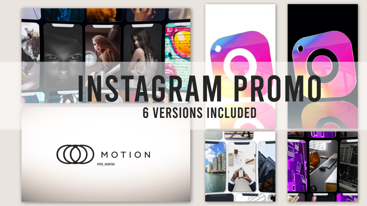 Instagram Promo Premiere Pro Templates Motion Array