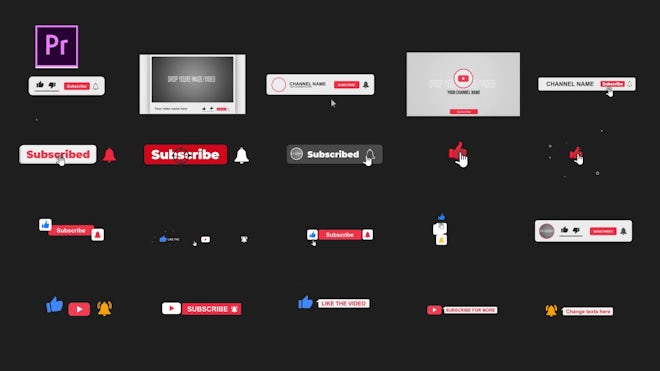 20 Subscriber Effect Pack