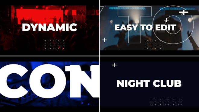 Night Club Fast Promo - Premiere Pro Templates | Motion Array