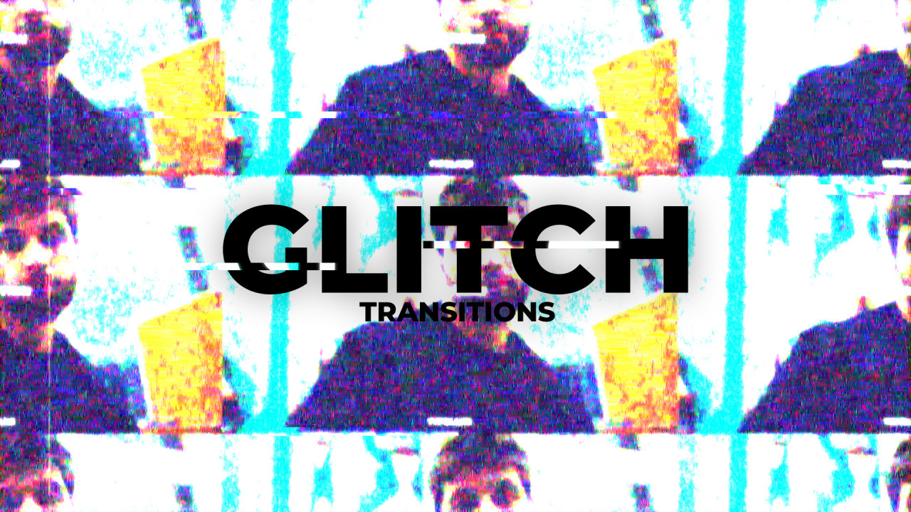 glitch transition resolve