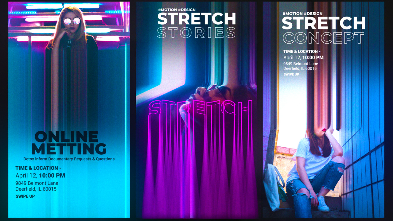 Stretch Stories Pack - After Effects Templates | Motion Array