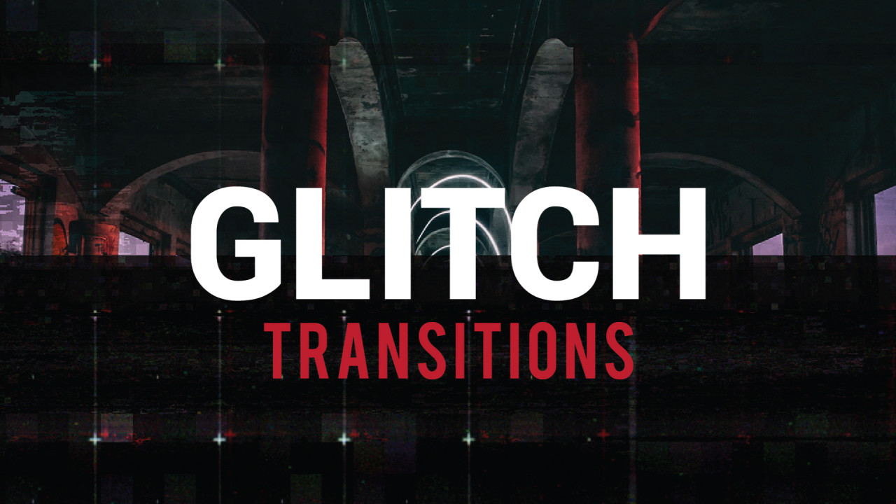glitch transition davinci