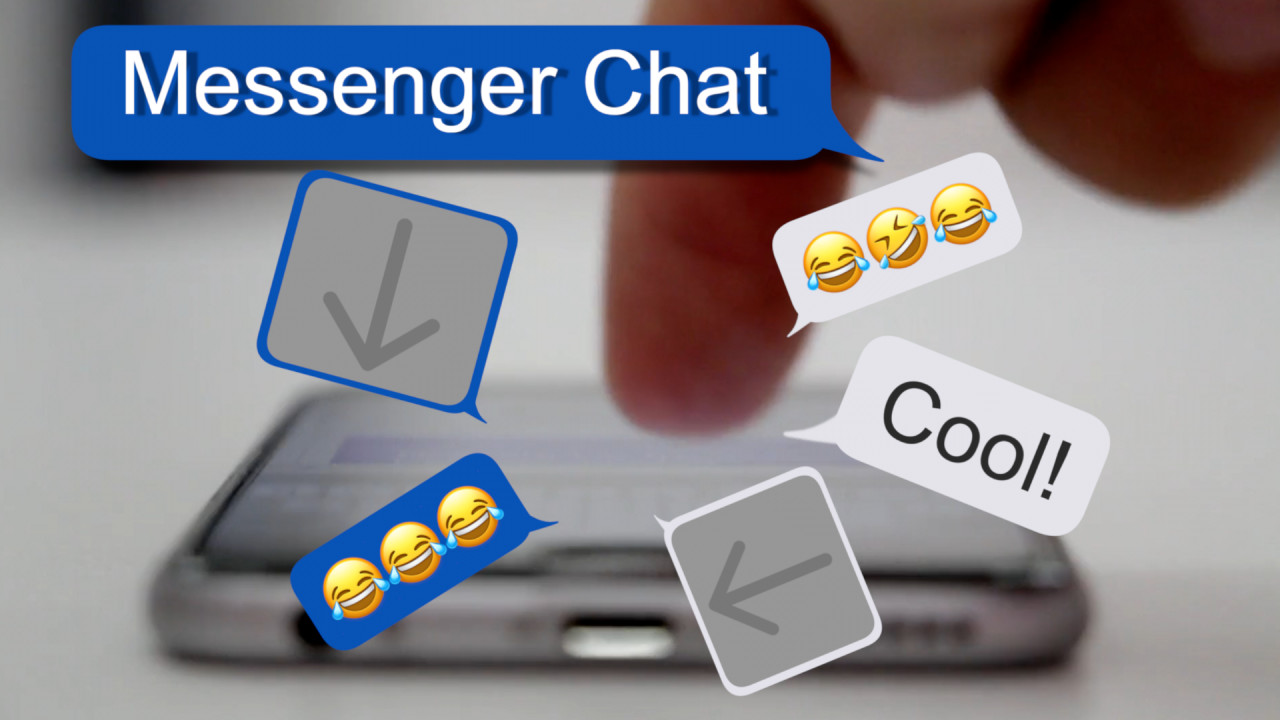 free text messenger overlay for final cut pro