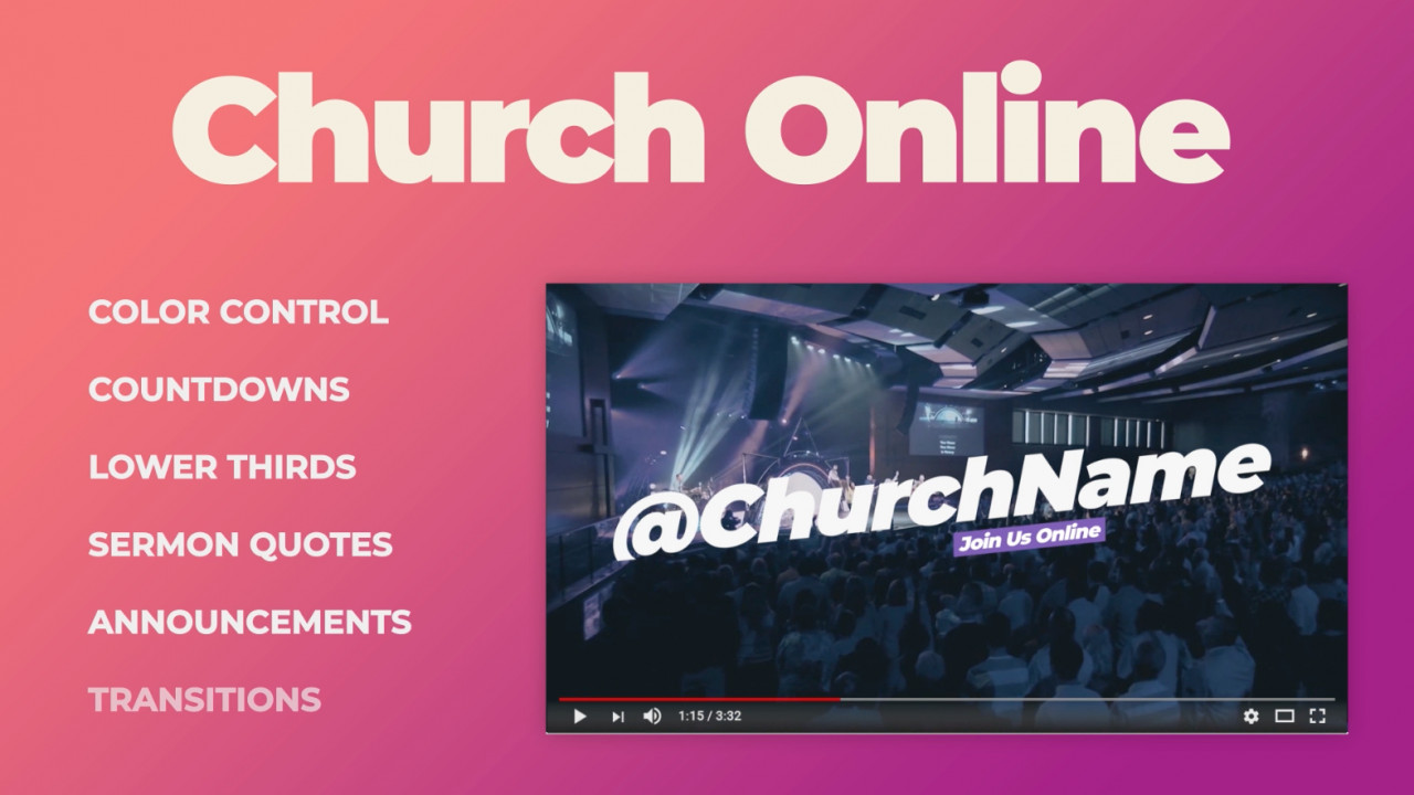 Free Church Intro Video Templates Printable Templates