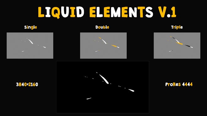 Liquid Elements V 2 After Effects Templates Motion Array