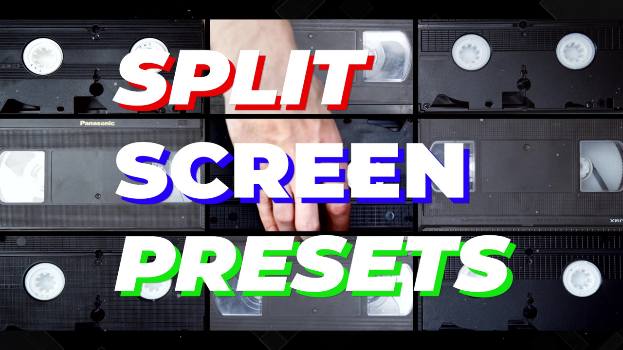 adobe premiere elements split screen