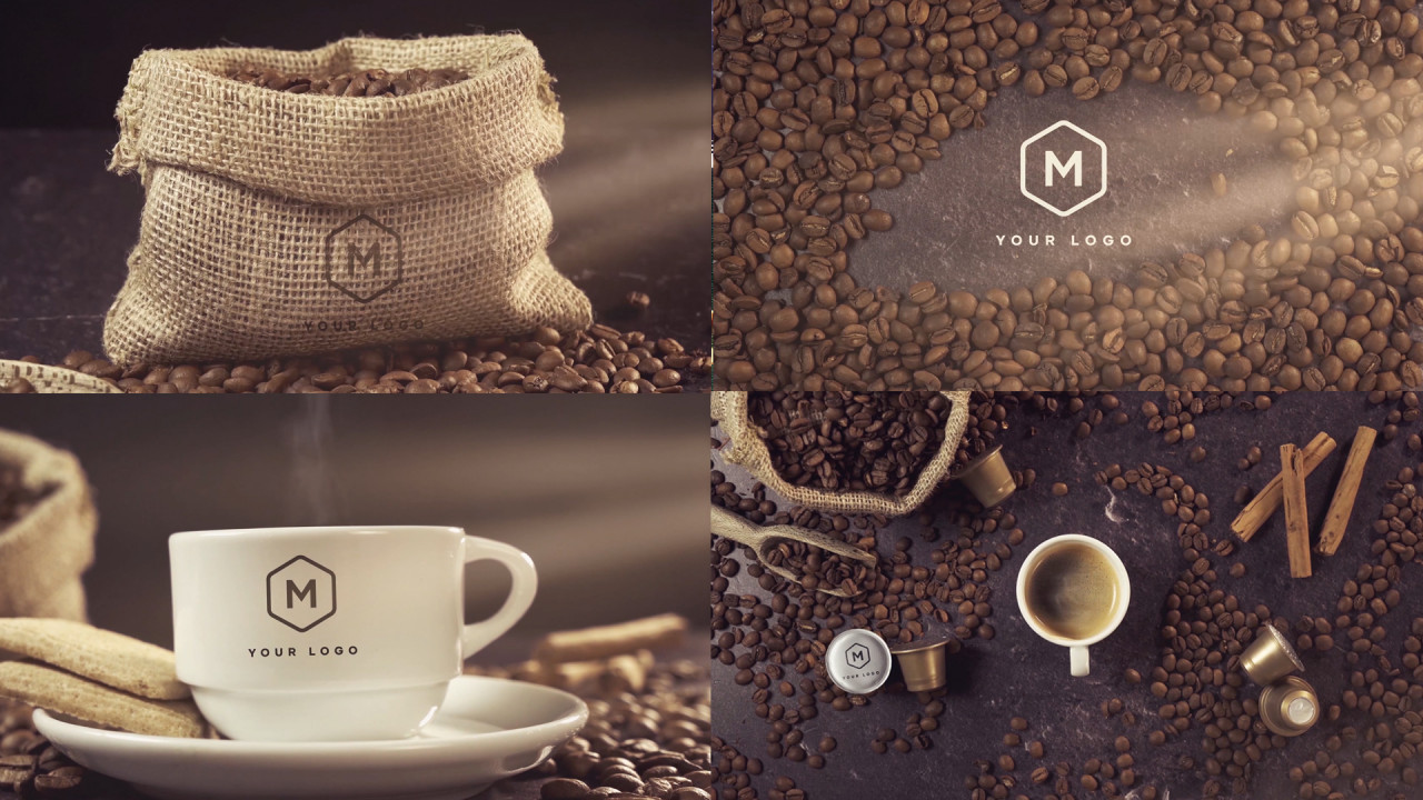 Coffee Logo Pack After Effects Templates Motion Array
