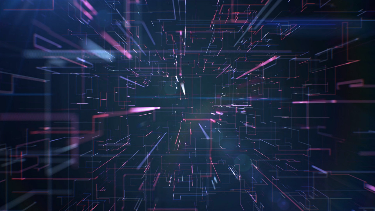 High Tech Cyberspace Grid Loops - Stock Motion Graphics | Motion Array