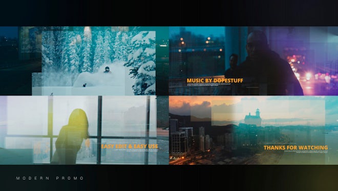 Modern Opener: Premiere Pro Templates