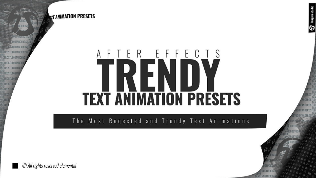 adobe premiere pro text animation presets