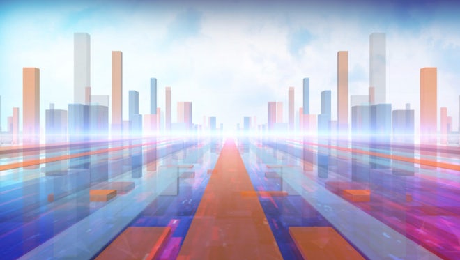 Clean Cube Corporate Background: Stock Motion Graphics