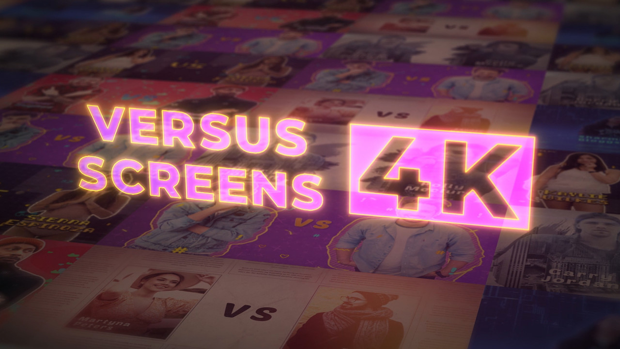 Versus Screens - After Effects Templates | Motion Array