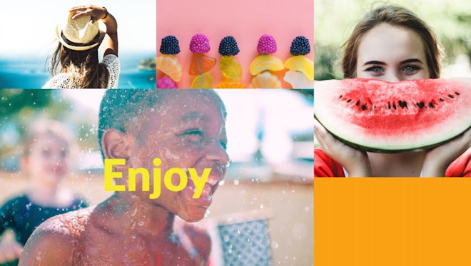 Summer Multi Slideshow: Premiere Pro Templates