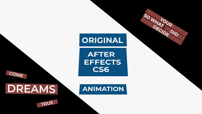 Unique And Kinetic Typography: After Effects Templates