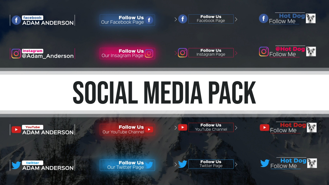 adobe premiere pro social media template free