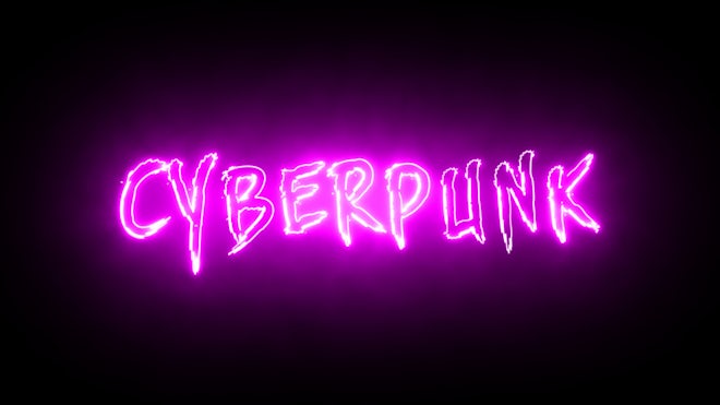 Cyberpunk Text Animations - After Effects Presets