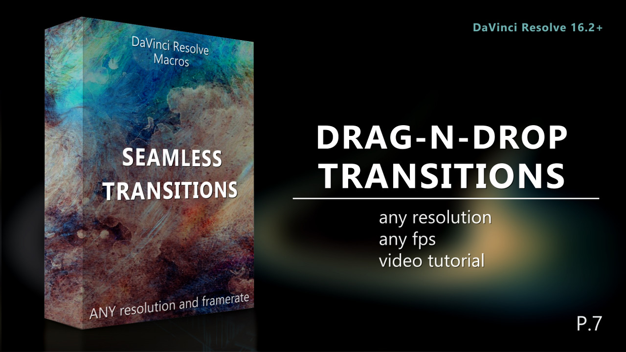 seamless transitions for davinci resolve free download