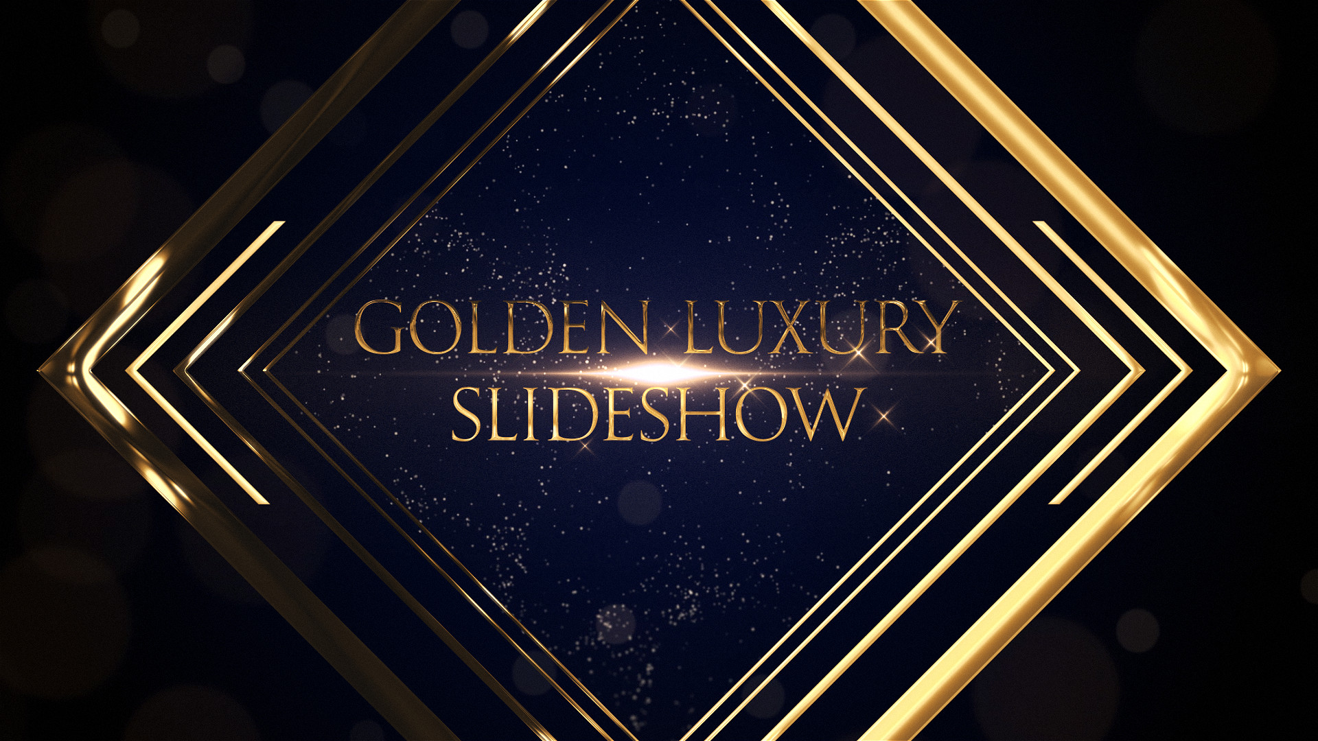 Golden luxury. Golden slideshow. Golden slideshow 57417. Luxury titles.