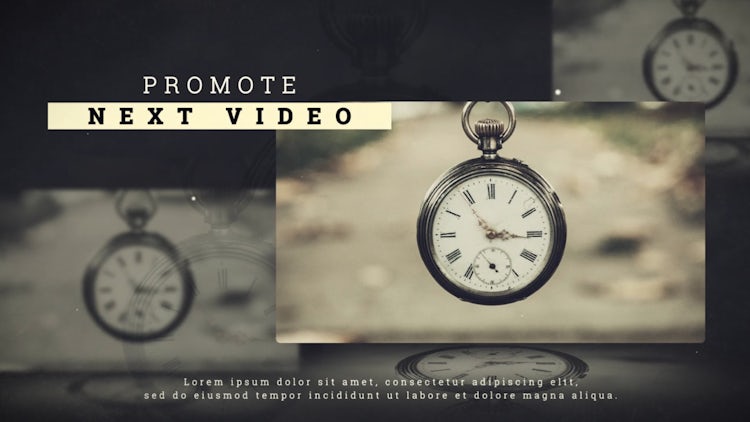 History Slideshow: After Effects Templates