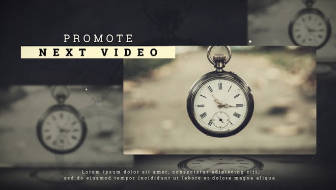 History Slideshow: After Effects Templates