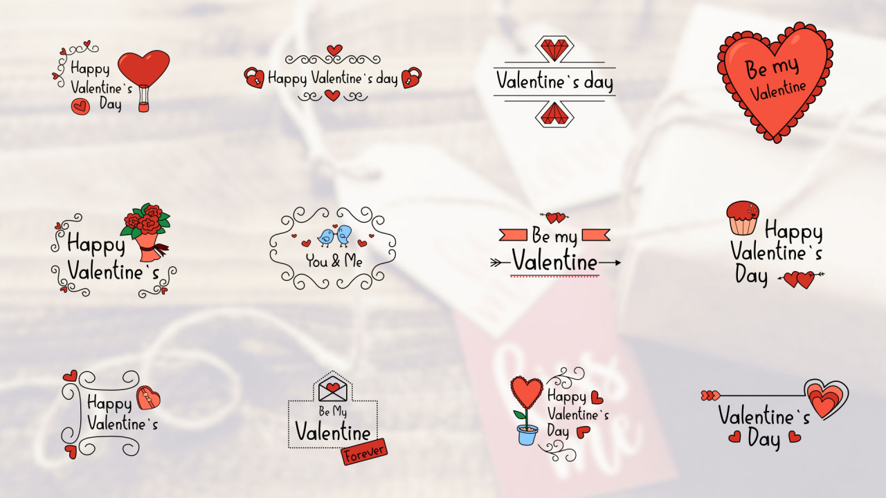 Valentine's Day Titles - Motion Graphics Templates | Motion Array