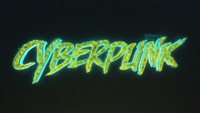 Cyberpunk Intro: After Effects Templates