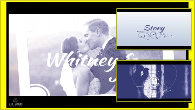 Wedding Titles Slideshow: Premiere Pro Templates