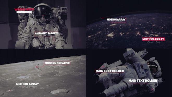 Modern Callout Titles: Premiere Pro Templates