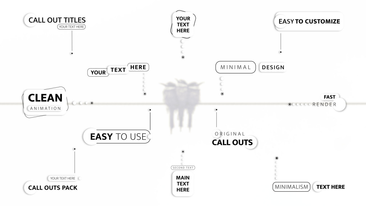 Call out well. Колл аут. HUD Call-out titles.