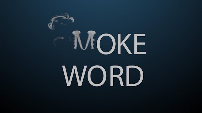 Smoke Alphabet - Stock Motion Graphics | Motion Array