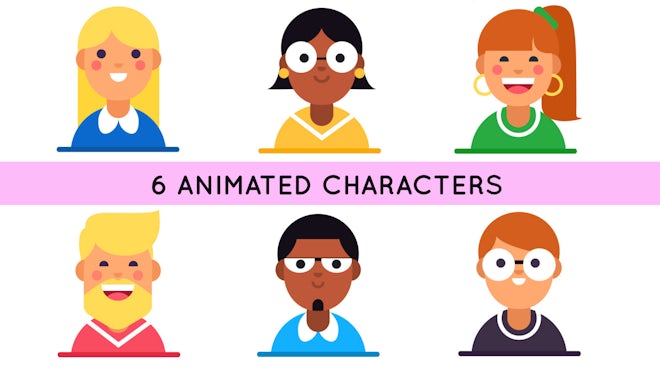 Animation templates. Character animation. Animated characters. Motion graphic characters. Дебаты PNG.