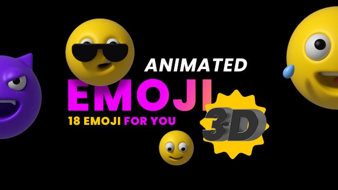 3d animated emoticons