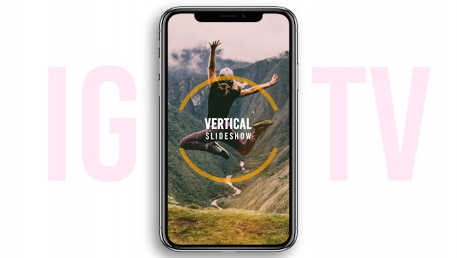 Vertical Slideshow: After Effects Templates