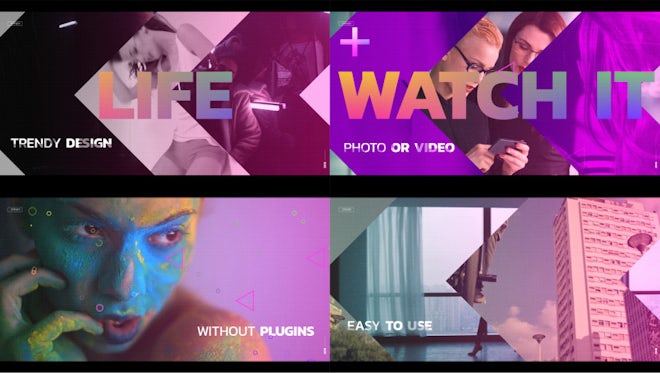 Modern Opener : Premiere Pro Templates