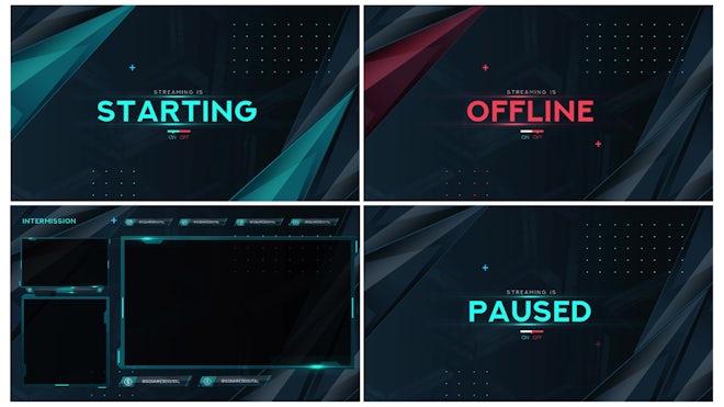 FREE) Gamers Pack - Free After Effects Templates (Official Site) -  Videohive projects