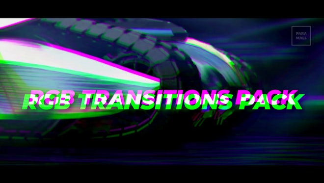 Fast RGB Transition Pack: Premiere Pro Templates